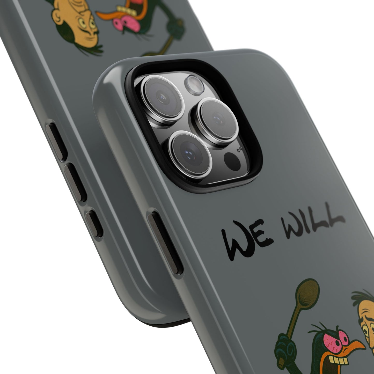 Phone Case - "We Will Resist" Cartoon Protest Design