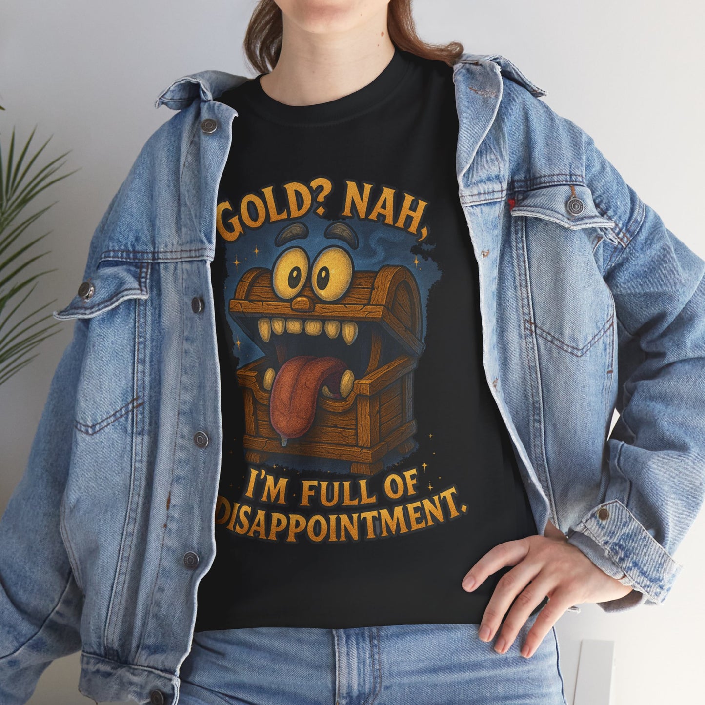 Disappointment Treasure Chest Tee | Funny Monster Illustration