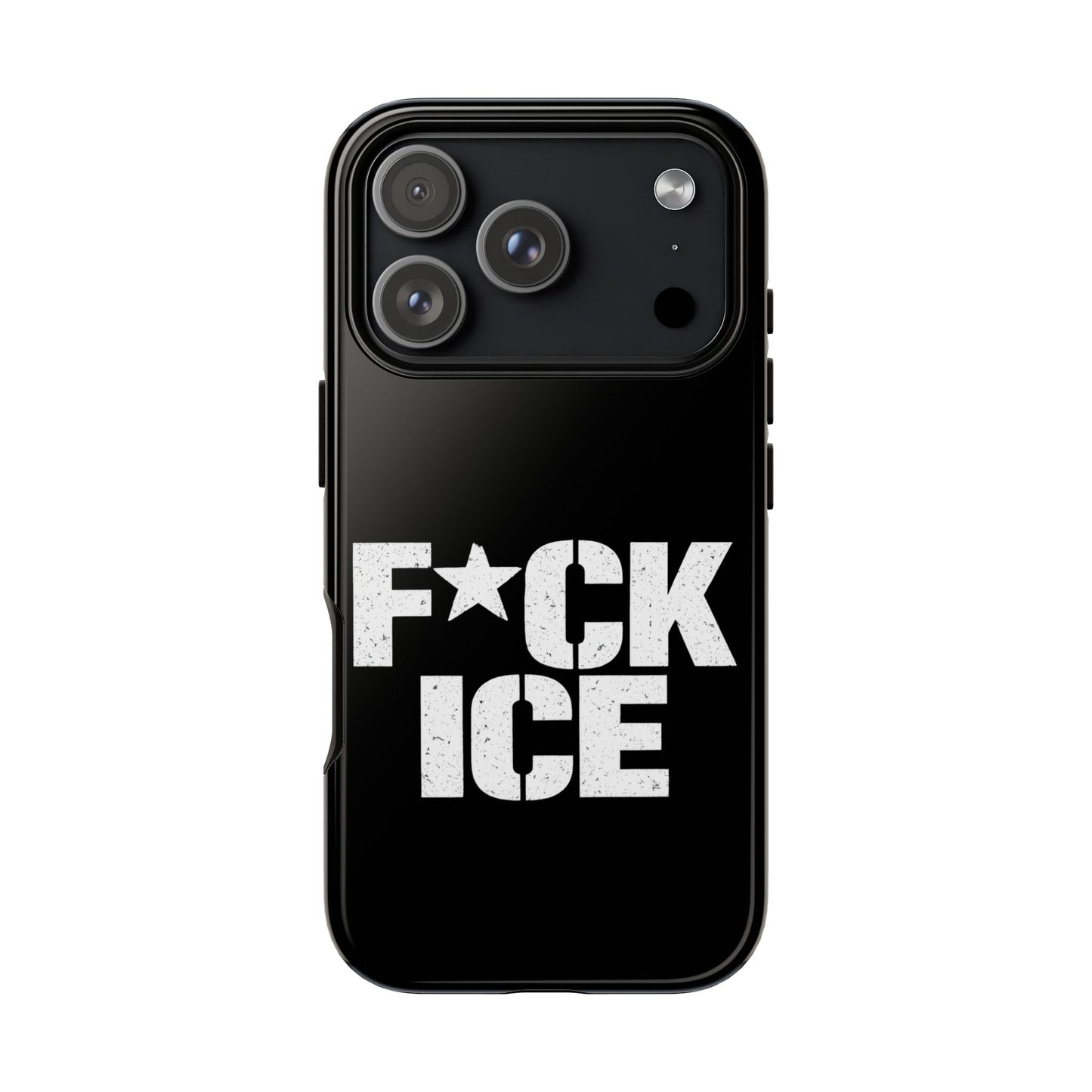 Phone Case — “F*CK ICE” Bold Protest Protective Cover