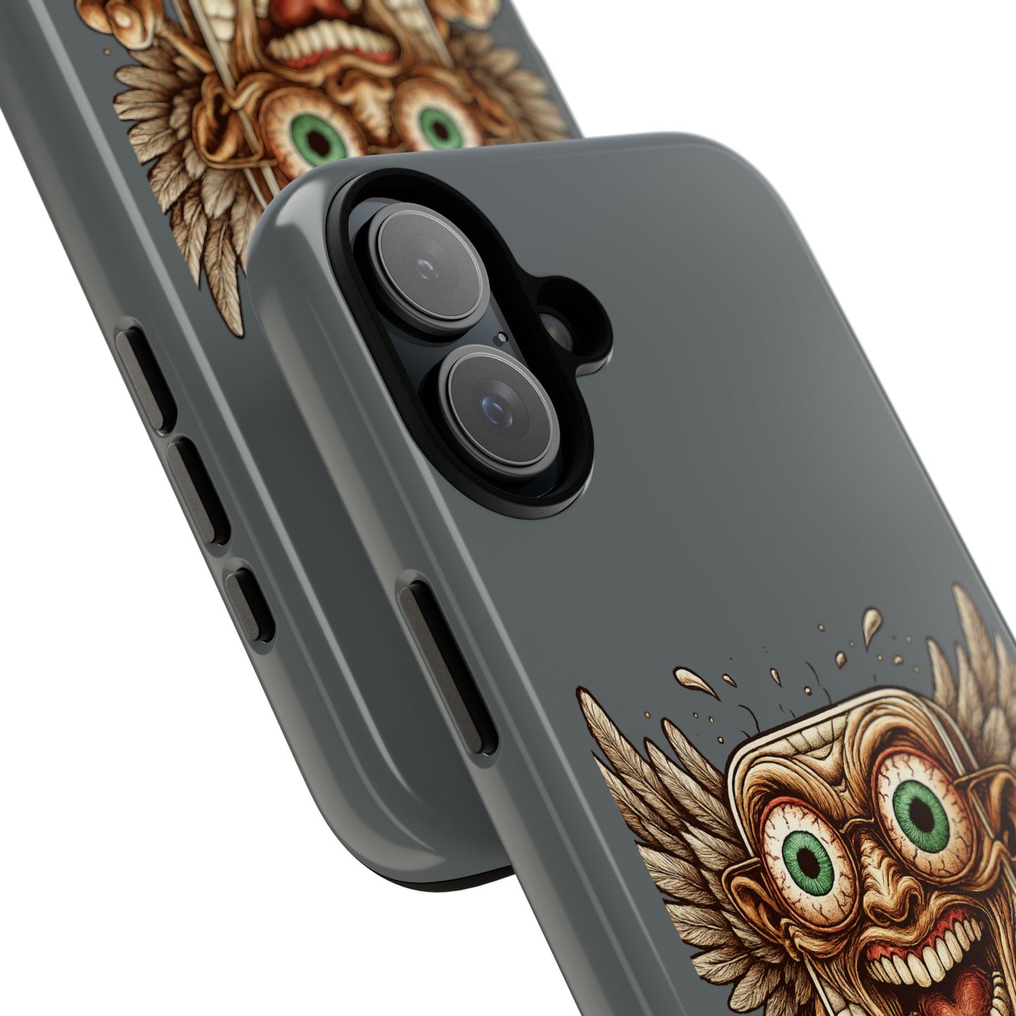 Phone Case — Funny Vintage Winged Toaster Design (“Your Opinion Has Less Absorbency”)
