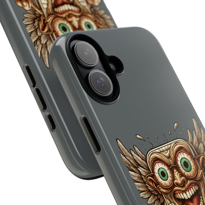 Phone Case — Funny Vintage Winged Toaster Design (“Your Opinion Has Less Absorbency”)