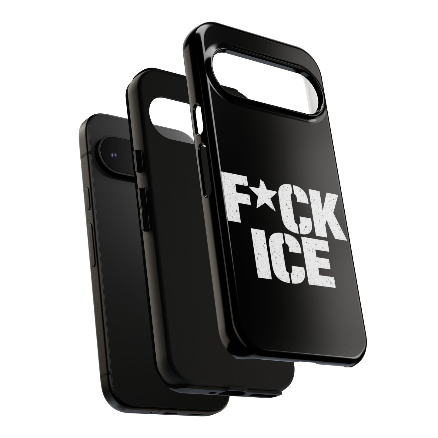 Phone Case — “F*CK ICE” Bold Protest Protective Cover