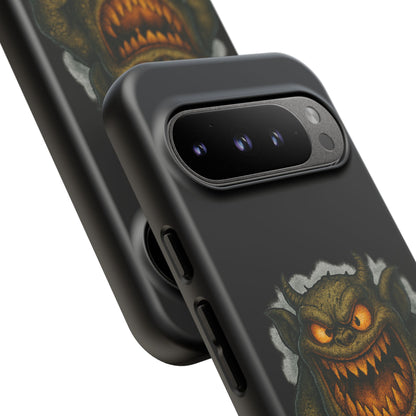 Phone Case — "Got Monsters Under Your Bed? I Trained Them." Funny Monster Protective Cover
