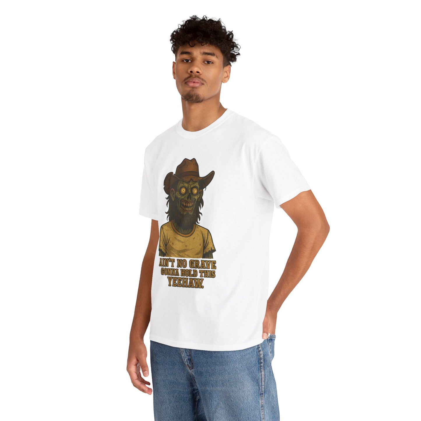 Ain't No Grave Zombie Cowboy Tee | Horror Country Graphic Shirt
