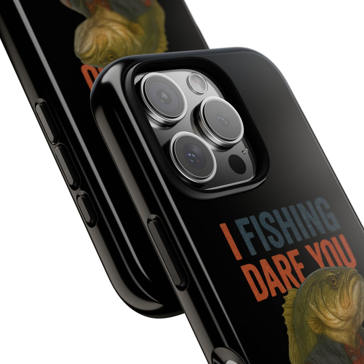 Fishing Dare You Phone Case — Funny Bass Angler Protective Cover