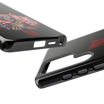 Phone Case — American Flag Skull Soldier Design (Tough Cases)