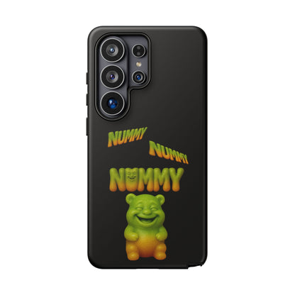 Nummy Gummy Phone Case — Cute Retro Green Gummy Bear Protective Case