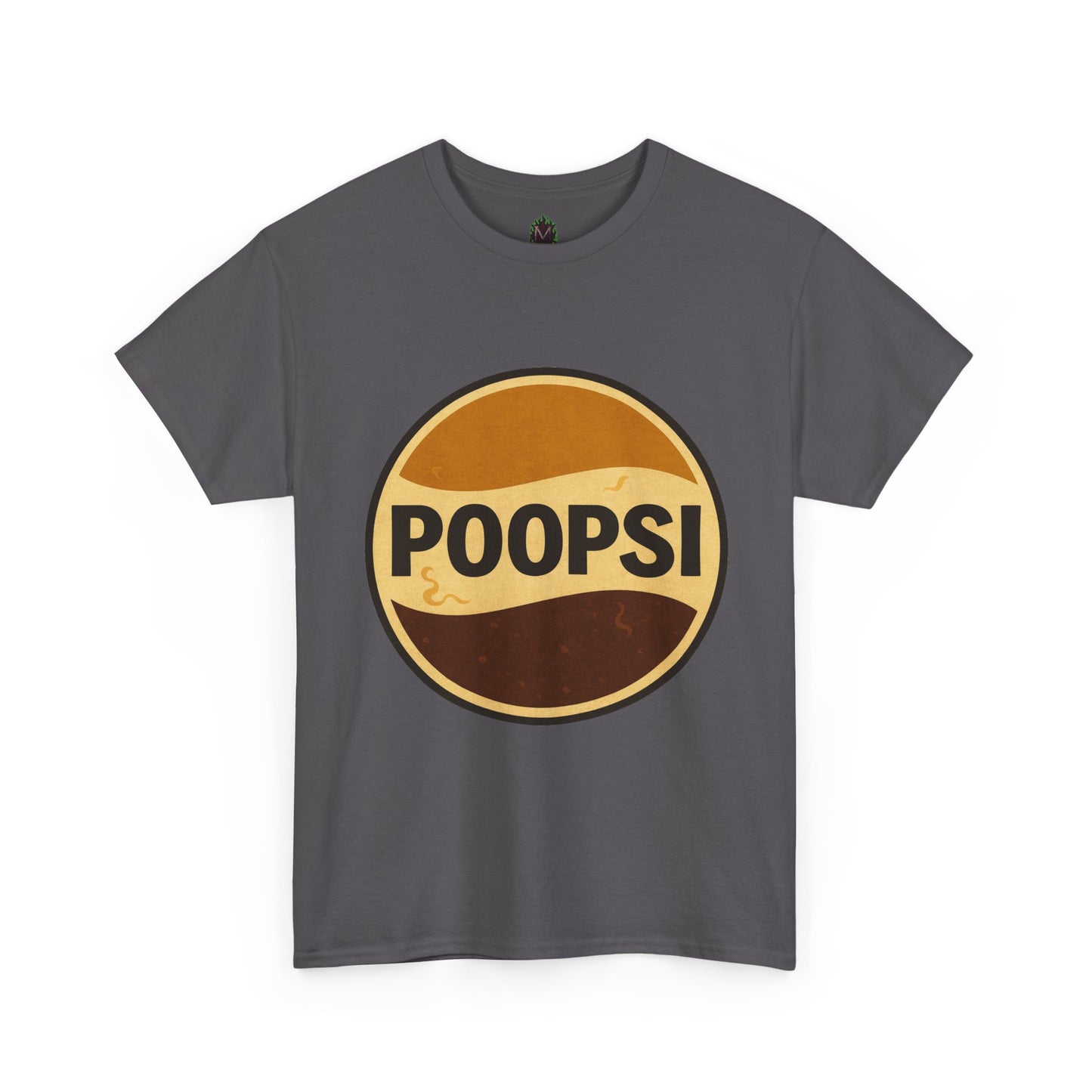 POOPSI logo tee | Retro soda parody shirt