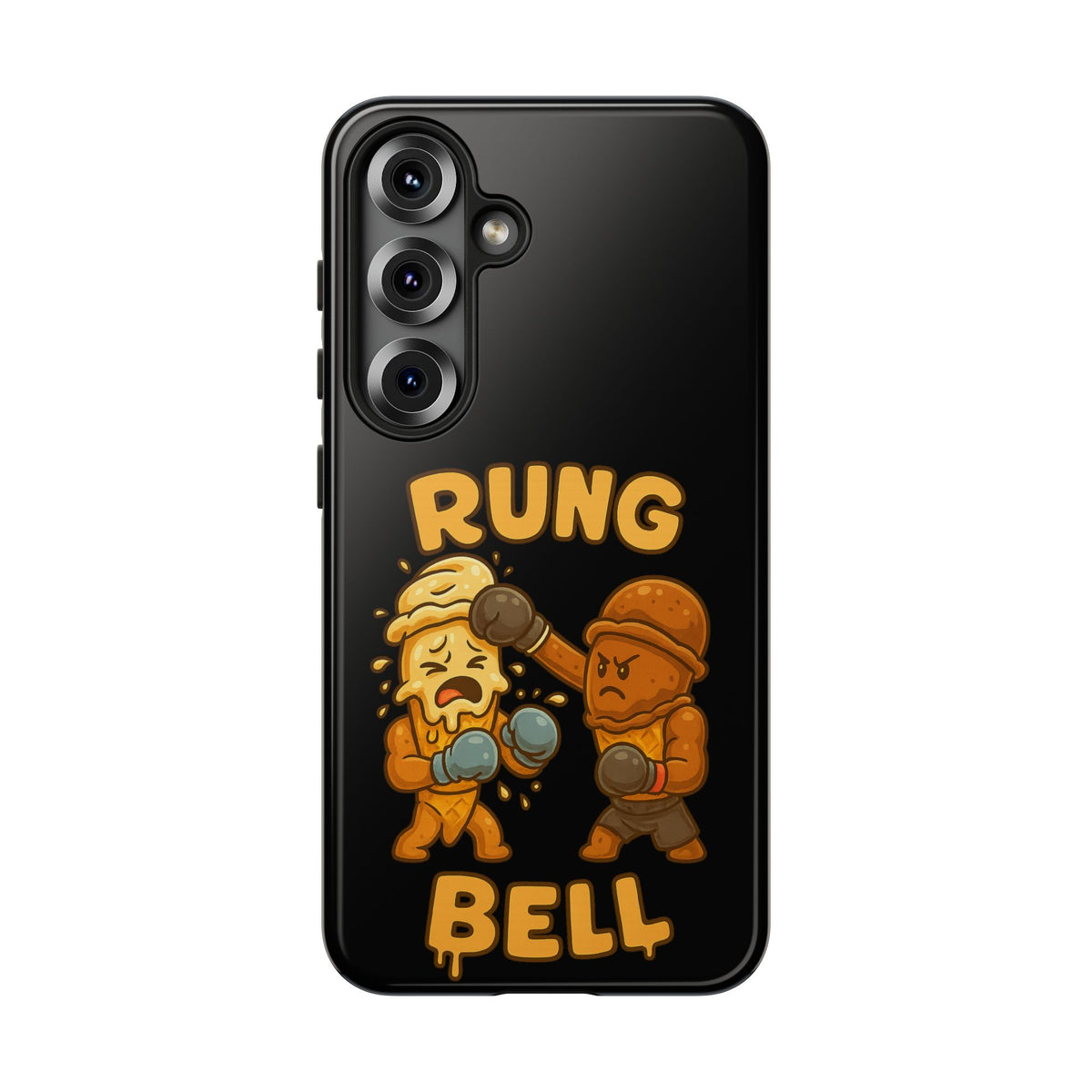 Phone Case — "Rung Bell" Boxing Cartoon Protective Cover