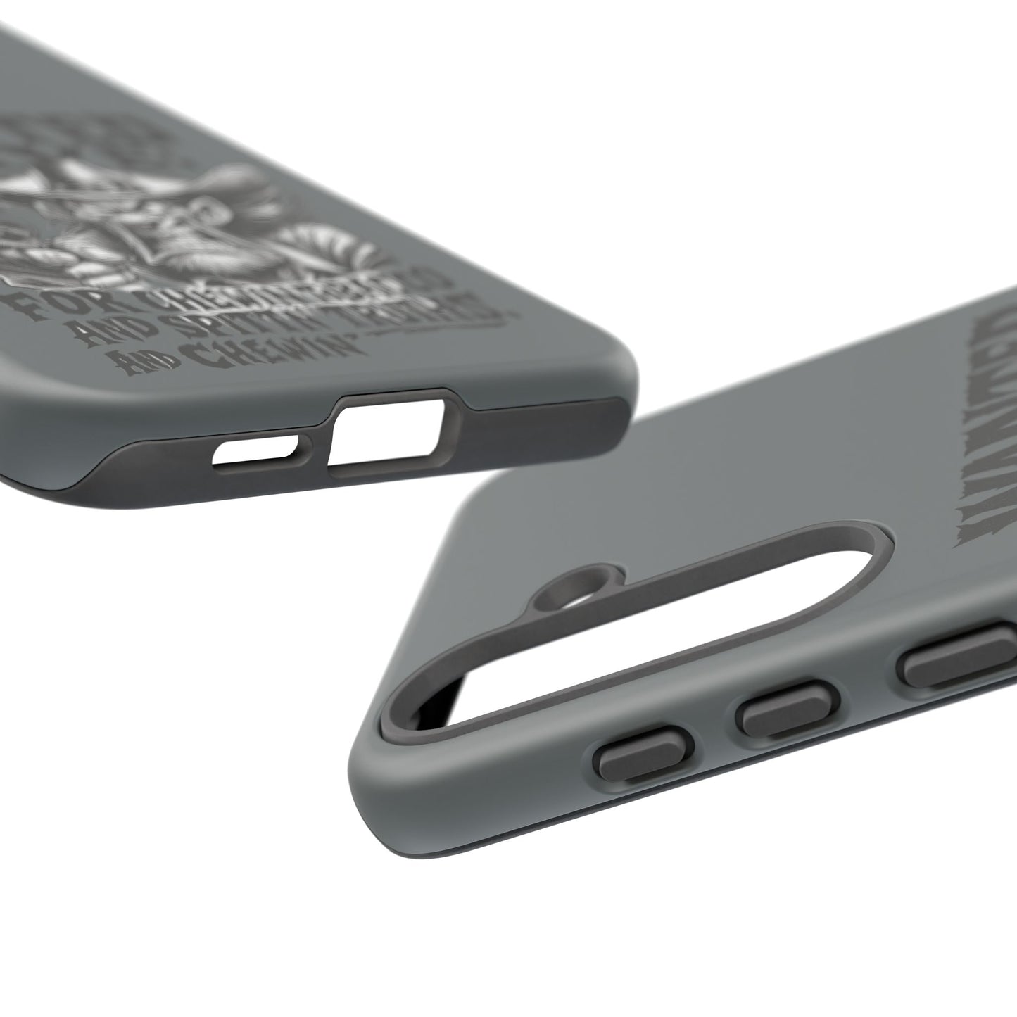 Phone Case — "Wanted Alive!" Cowboy Chewin' Tobacco Graphic