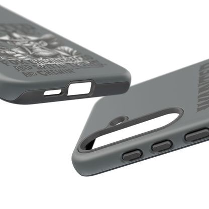 Phone Case — "Wanted Alive!" Cowboy Chewin' Tobacco Graphic