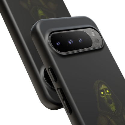 Phone Case — 'Toxic? Nah, Just Prophetically Unpleasant' Neon Grim Reaper Protective Cover