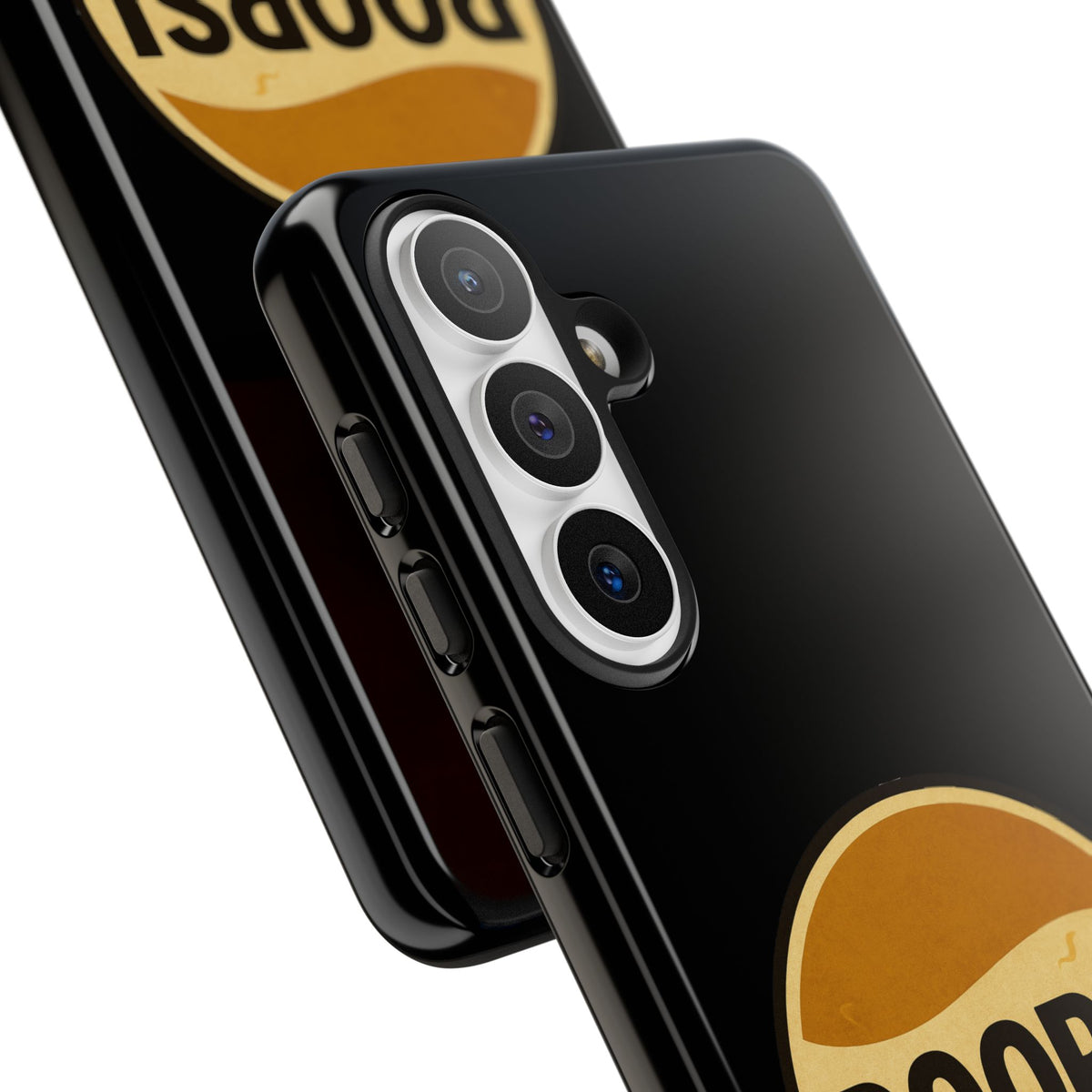 Poopsi Retro Logo Phone Case — Funny Vintage Soda-Inspired iPhone Cover