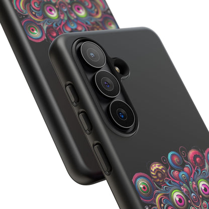 Psychedelic Smiling Eye Cluster Phone Case