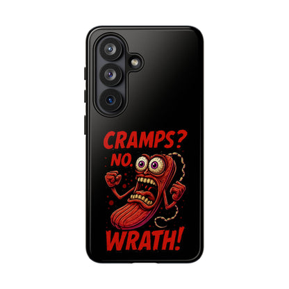 Phone Case — "Cramps? No, Wrath!" Retro Hot-Pepper Graphic