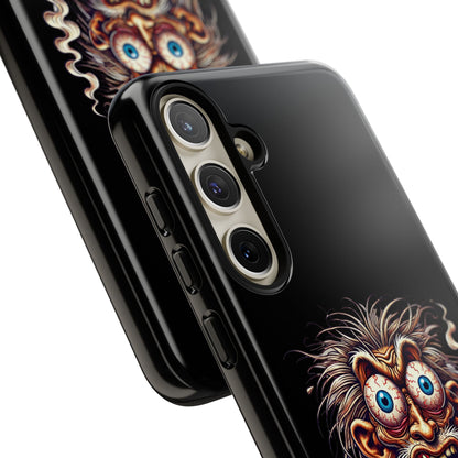 Phone Case — Wild Cartoon Monster Smoking Design