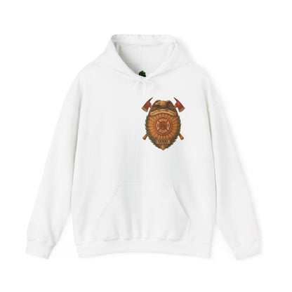 Heat of Danger Firefighter Hoodie