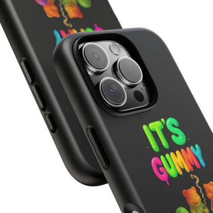 It's Gummy Nummy Time Phone Case — Colorful Gummy Bears Protective Case