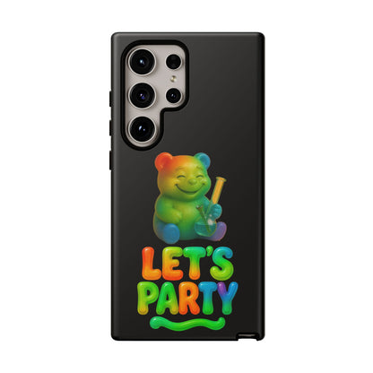 Let's Party Rainbow Bear Phone Case