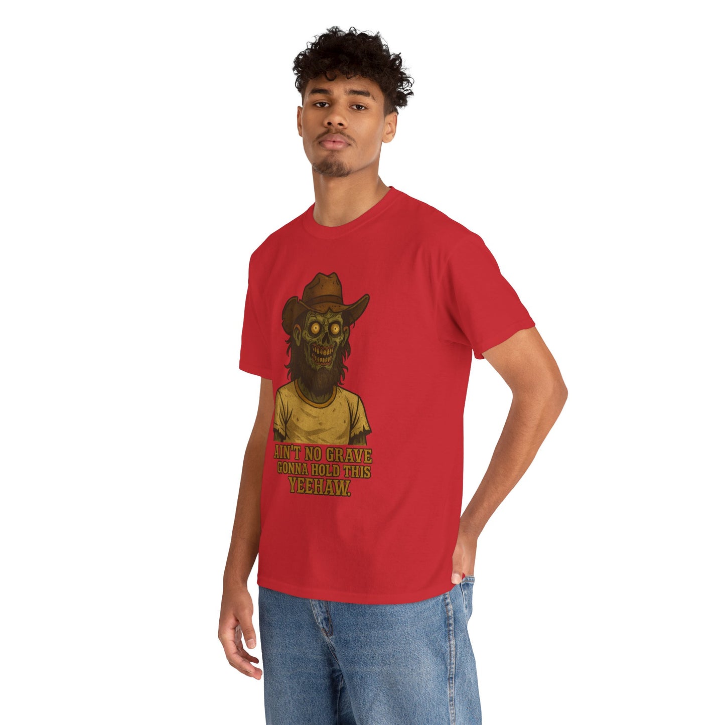 Ain't No Grave Zombie Cowboy Tee | Horror Country Graphic Shirt