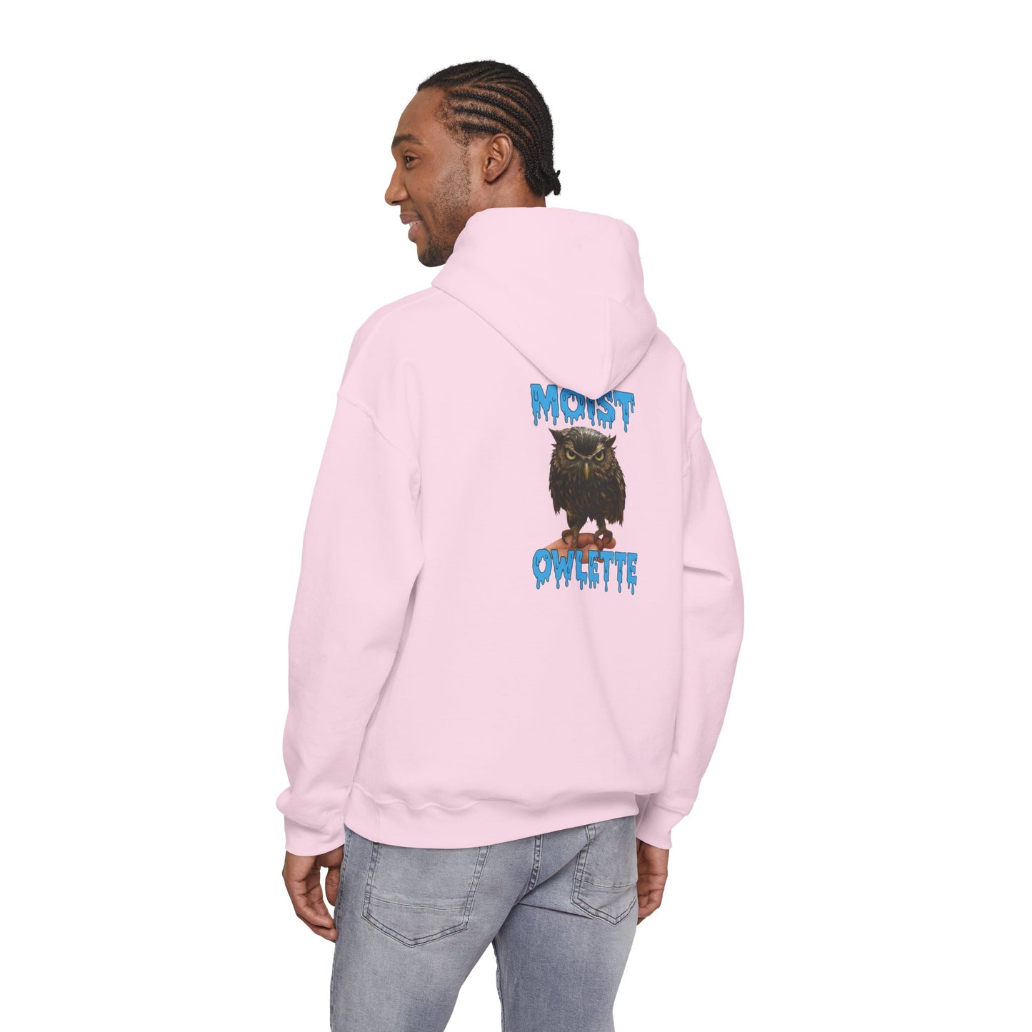 Owl Graphic Hoodie – “Must Owelette” Retro Drip Design