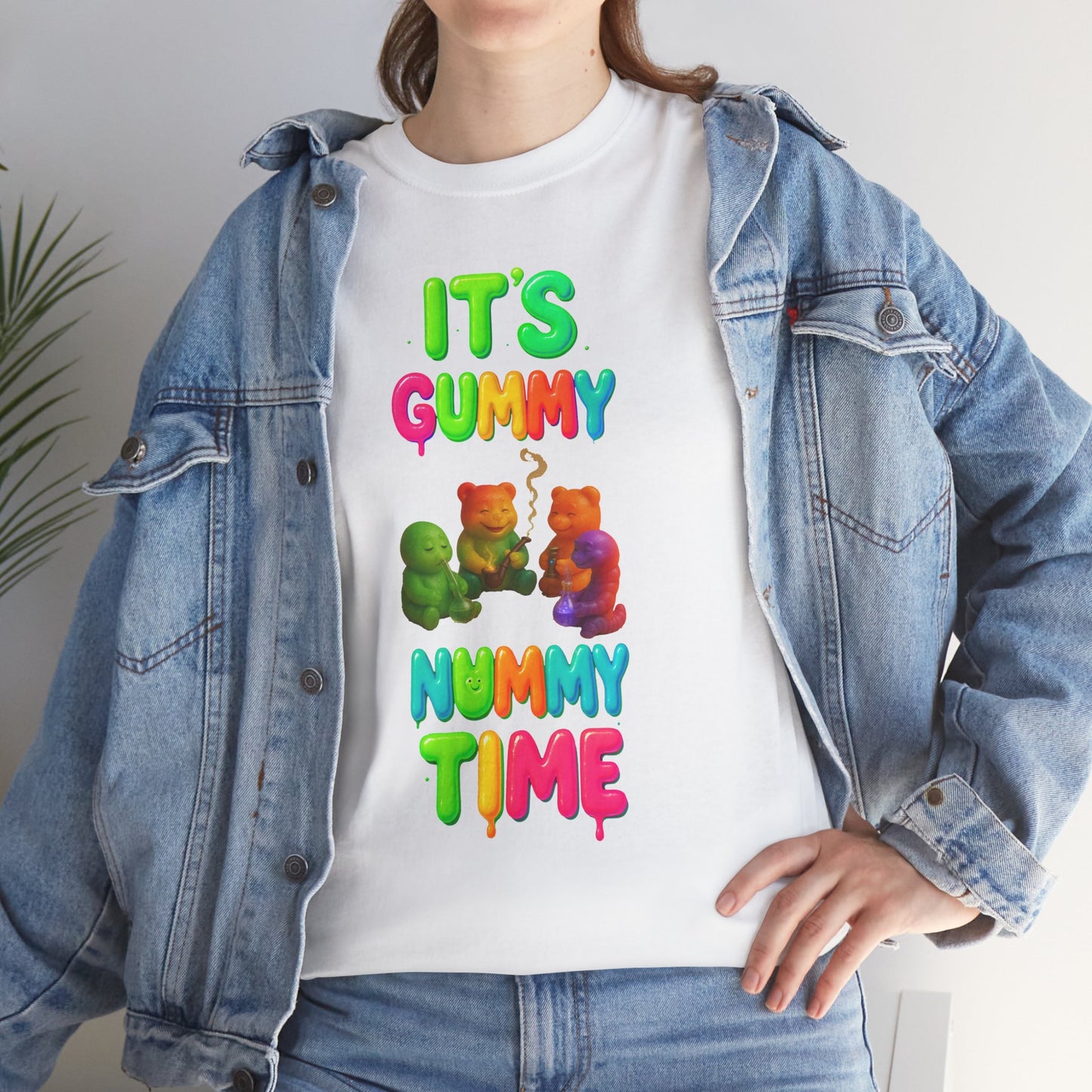 It’s Gummy Nummy Time – Trippy Gummy Bear Smoke Sesh Tee