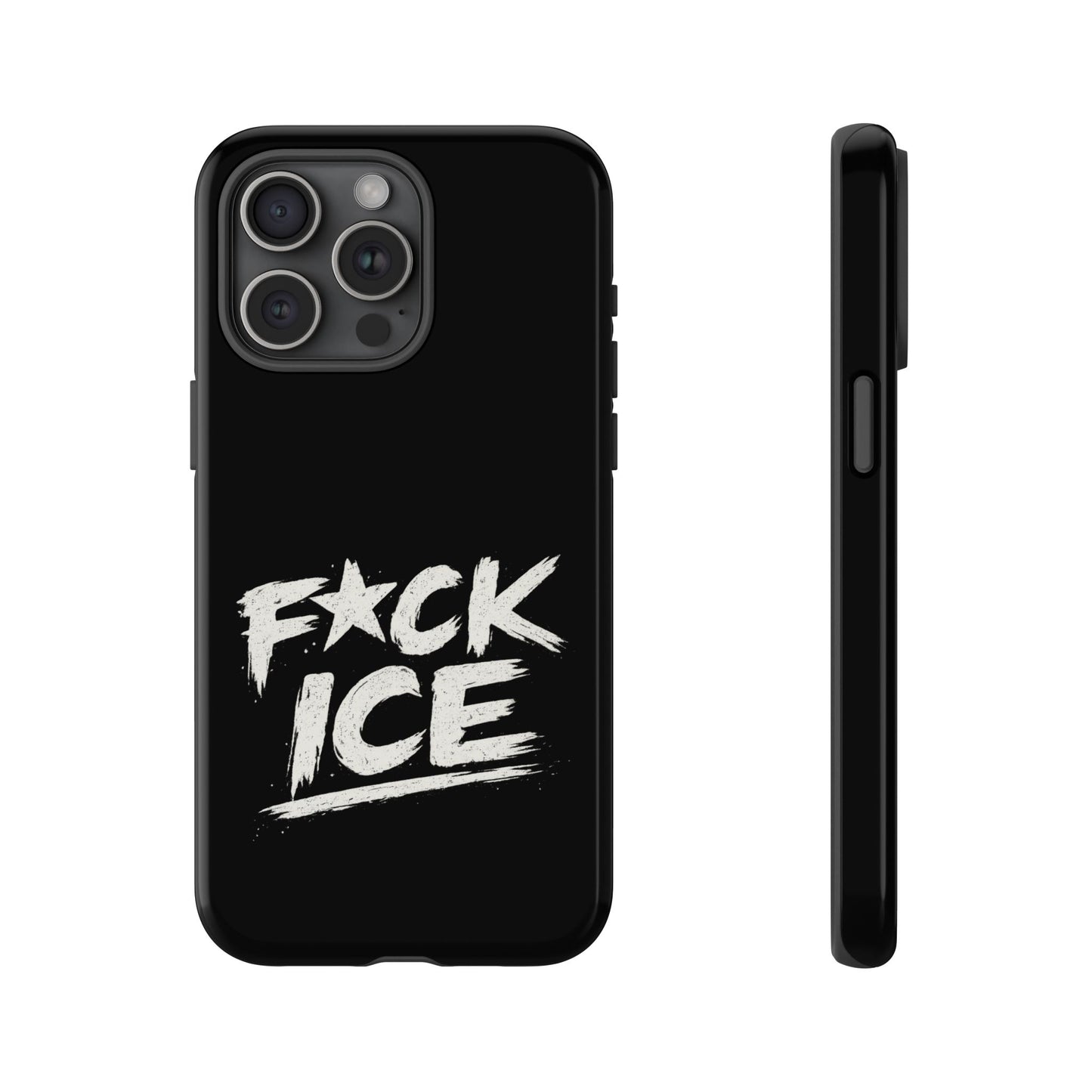 Phone Case — “F*ck Ice” Bold Protest Graphic Protective Case