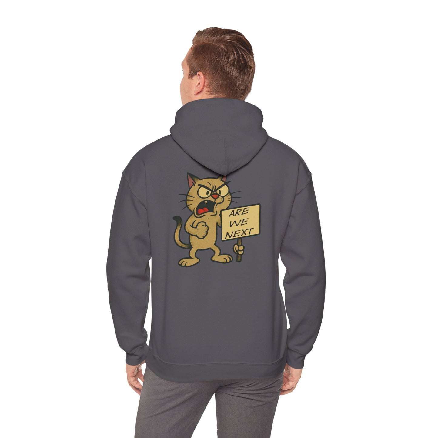 Are We Next? Protest Cat Hoodie