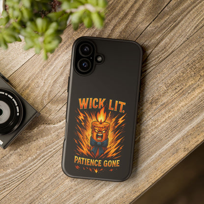 Wick Lit Patience Gone Phone Case