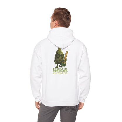 Educated Medicated Elevated Smart Bud Hoodie