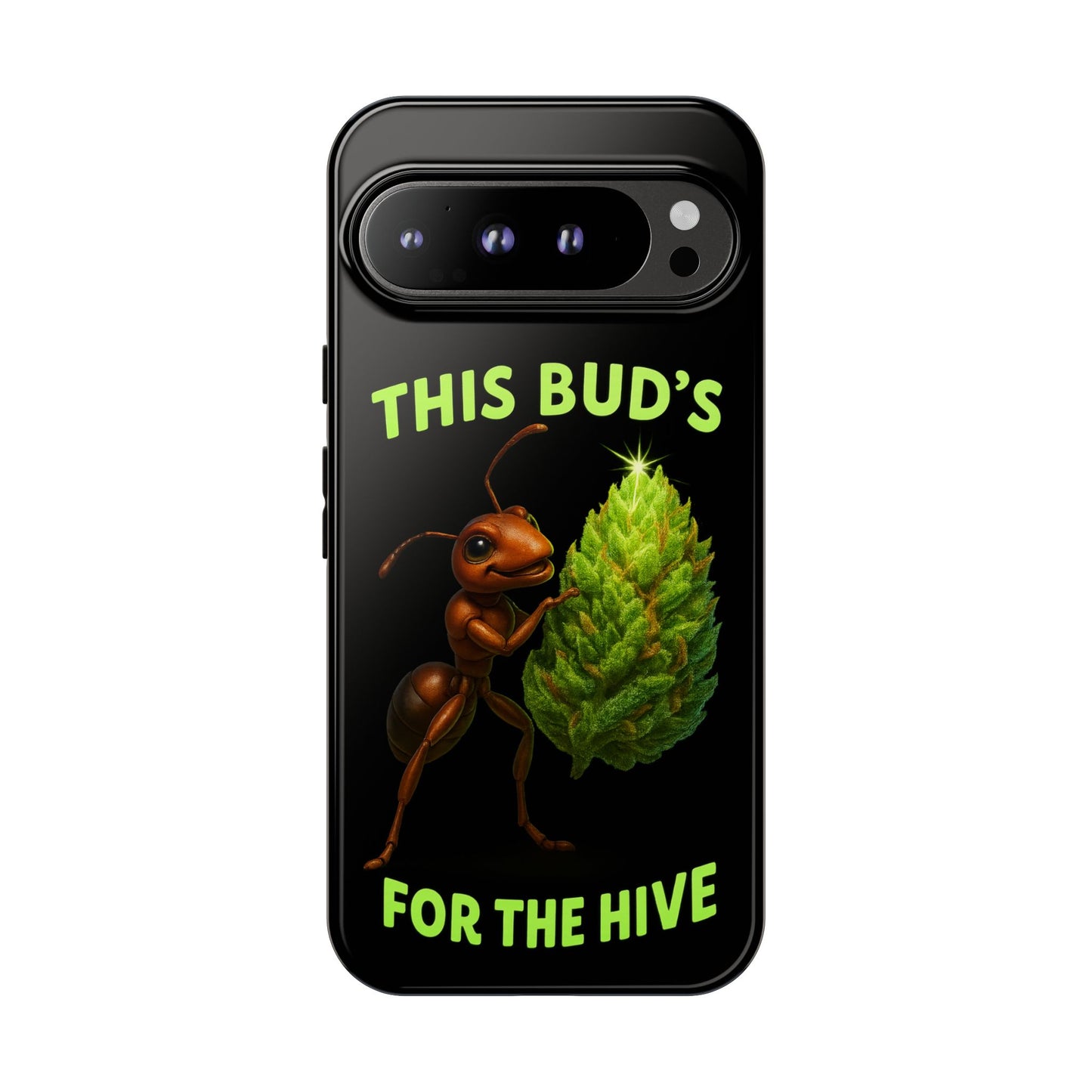Phone Case — "This Bud's For The Hive" Ant & Hop Design