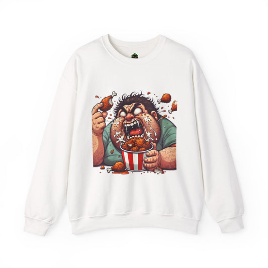 Chicken Frenzy Bucket Feast Crewneck Sweatshirt