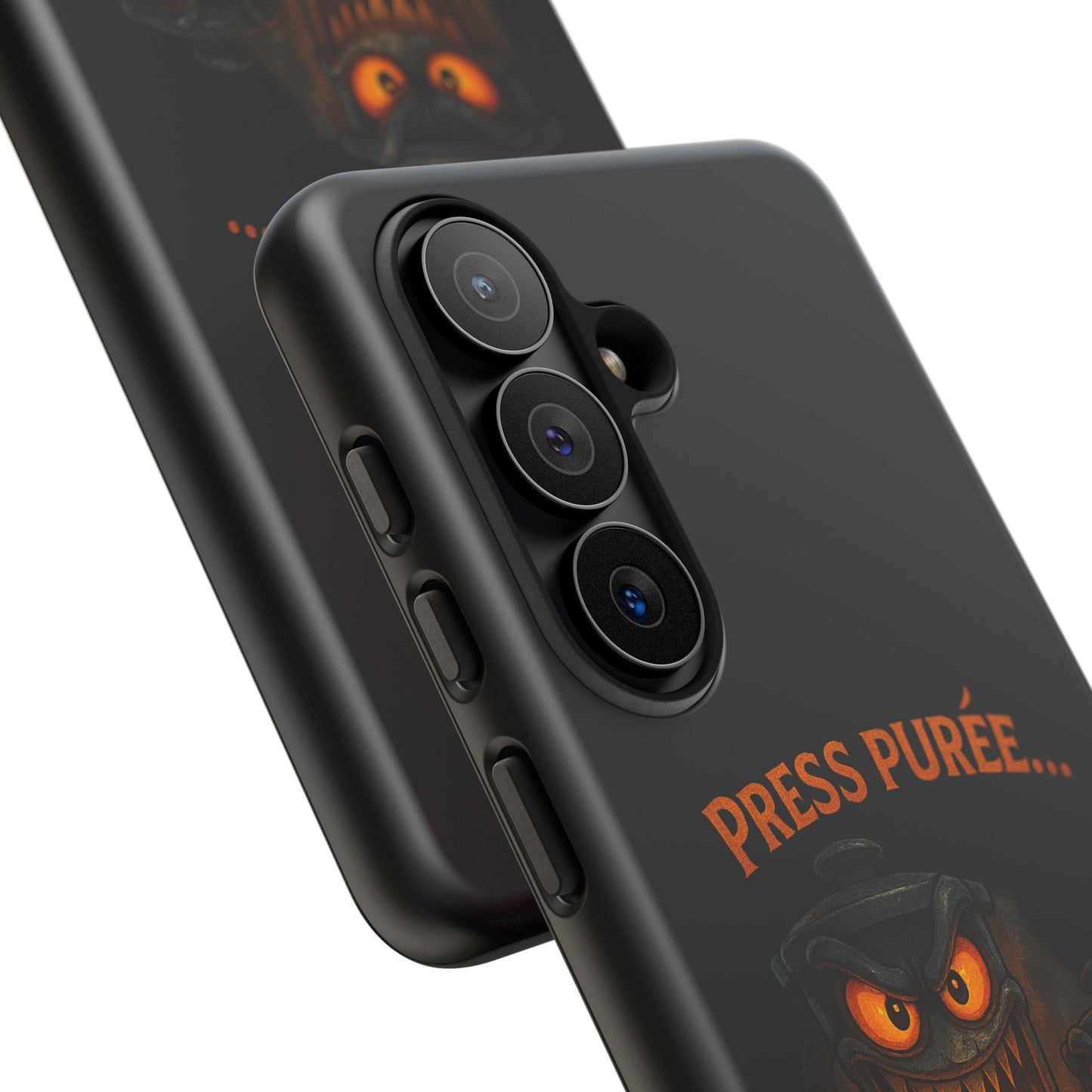 Phone Case - 'Press Purée...and Pray' Halloween Horror Protective Cover