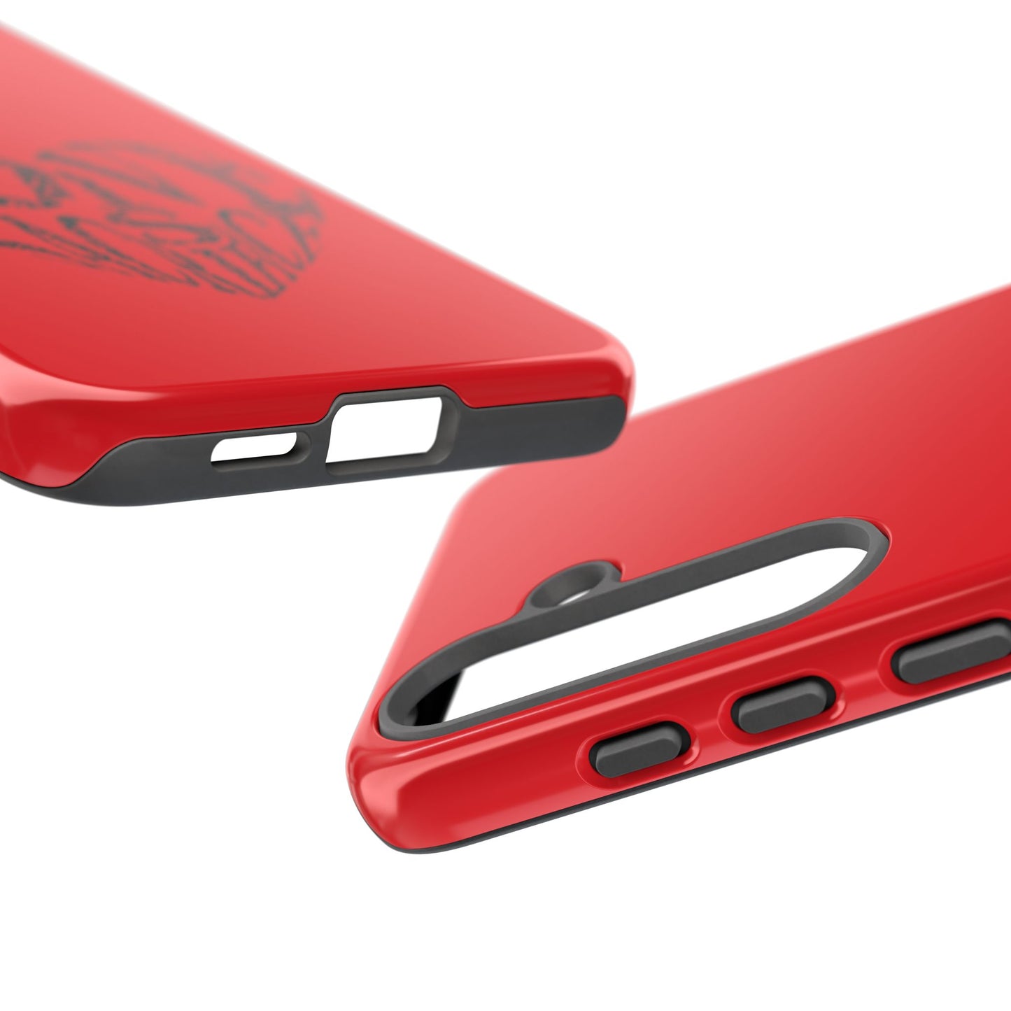 Red 'Love Justice' Heart Phone Case — Protective iPhone Cover, Valentine’s Gift