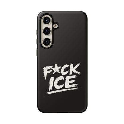 Phone Case — “F*ck Ice” Bold Protest Graphic Protective Case