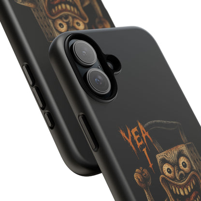 Phone Case — Funny Grater Character 'Yea I Shred' Protective iPhone Cover