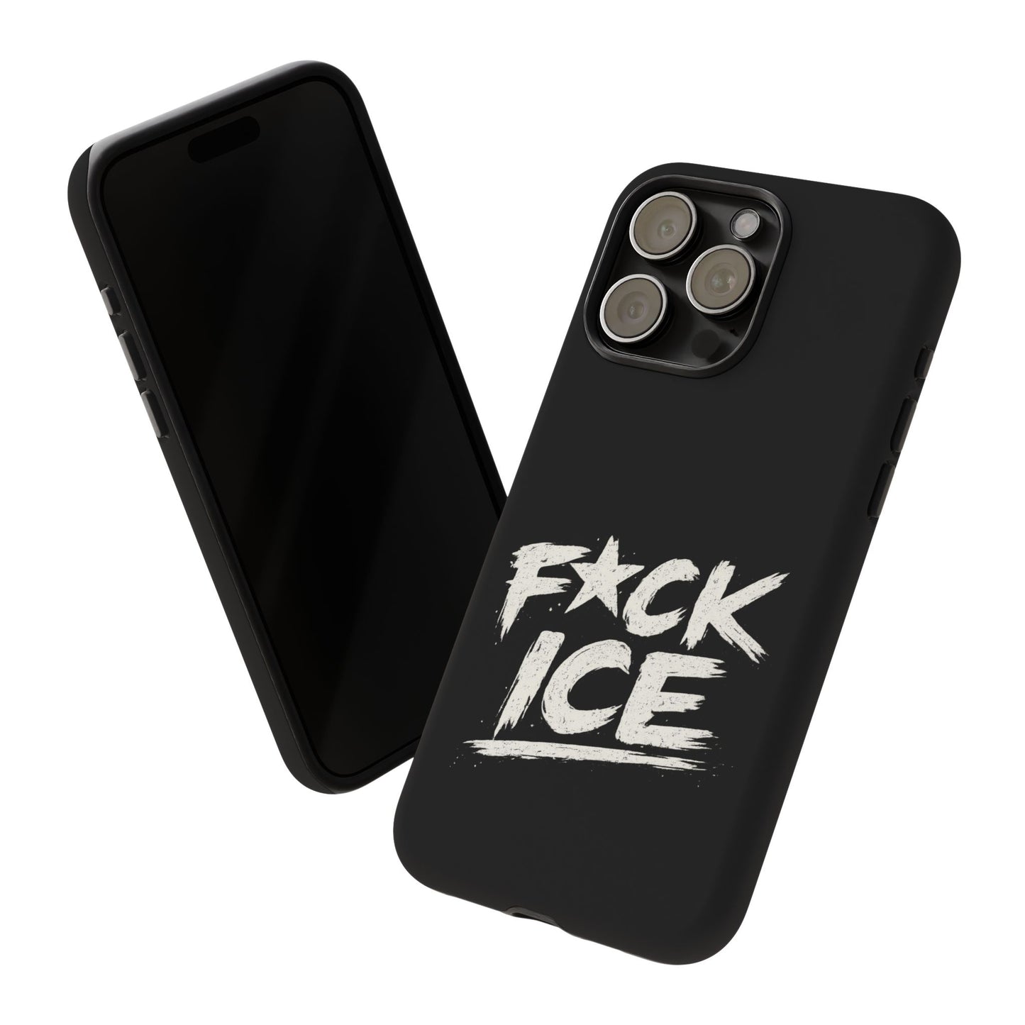Phone Case — “F*ck Ice” Bold Protest Graphic Protective Case