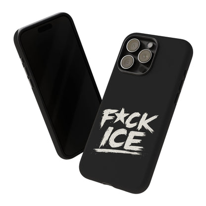 Phone Case — “F*ck Ice” Bold Protest Graphic Protective Case