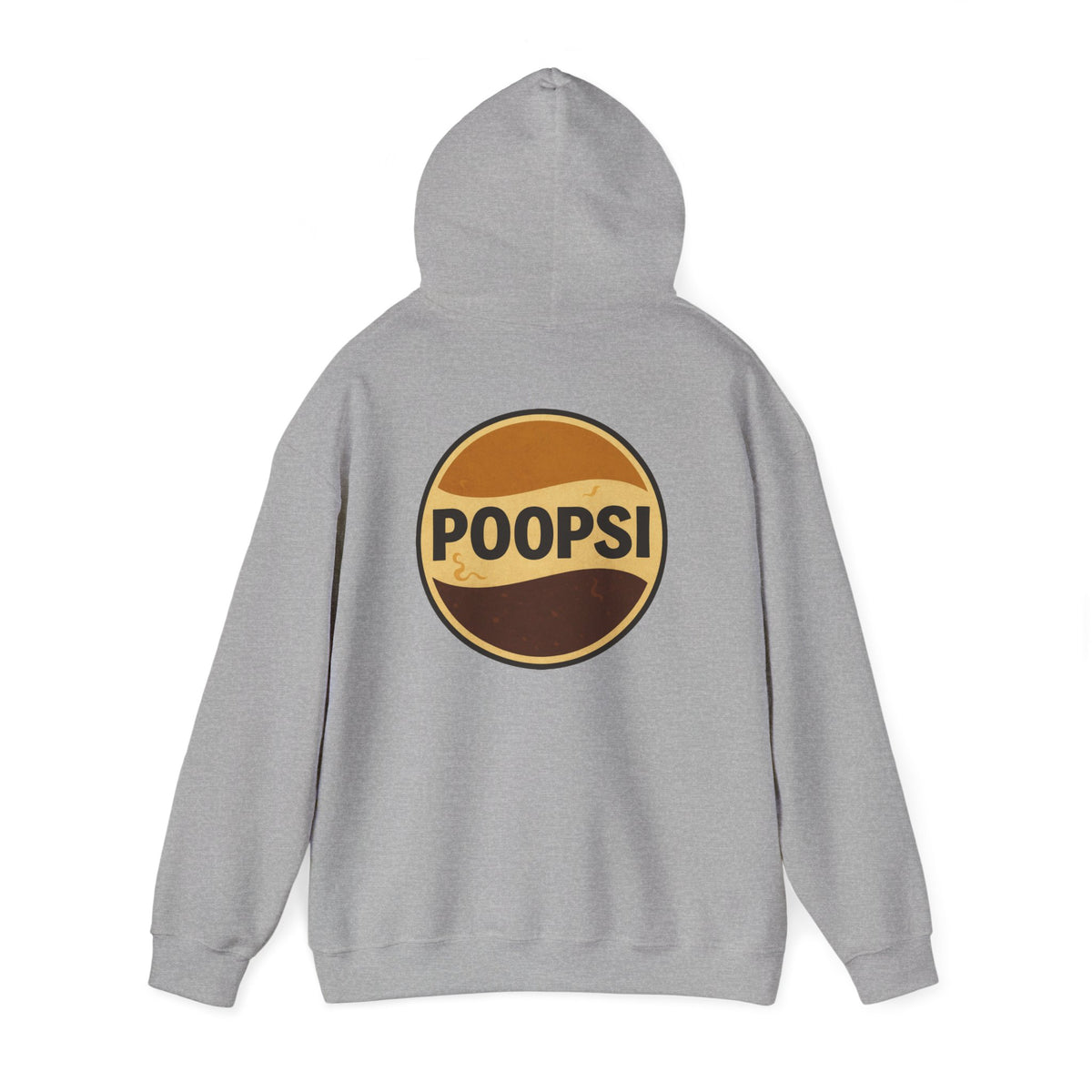 Poopsi Logo Hoodie — Funny Retro Soda Parody Sweatshirt