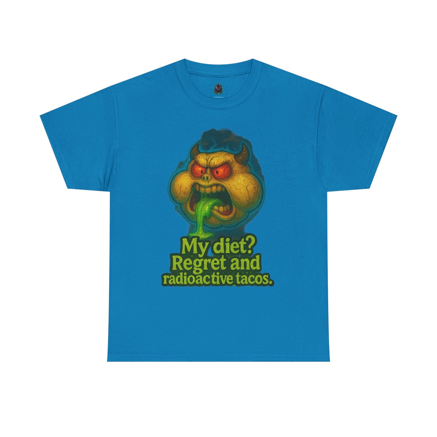 My Diet? Regret and Radioactive Tacos T-Shirt | Mutant Taco Graphic