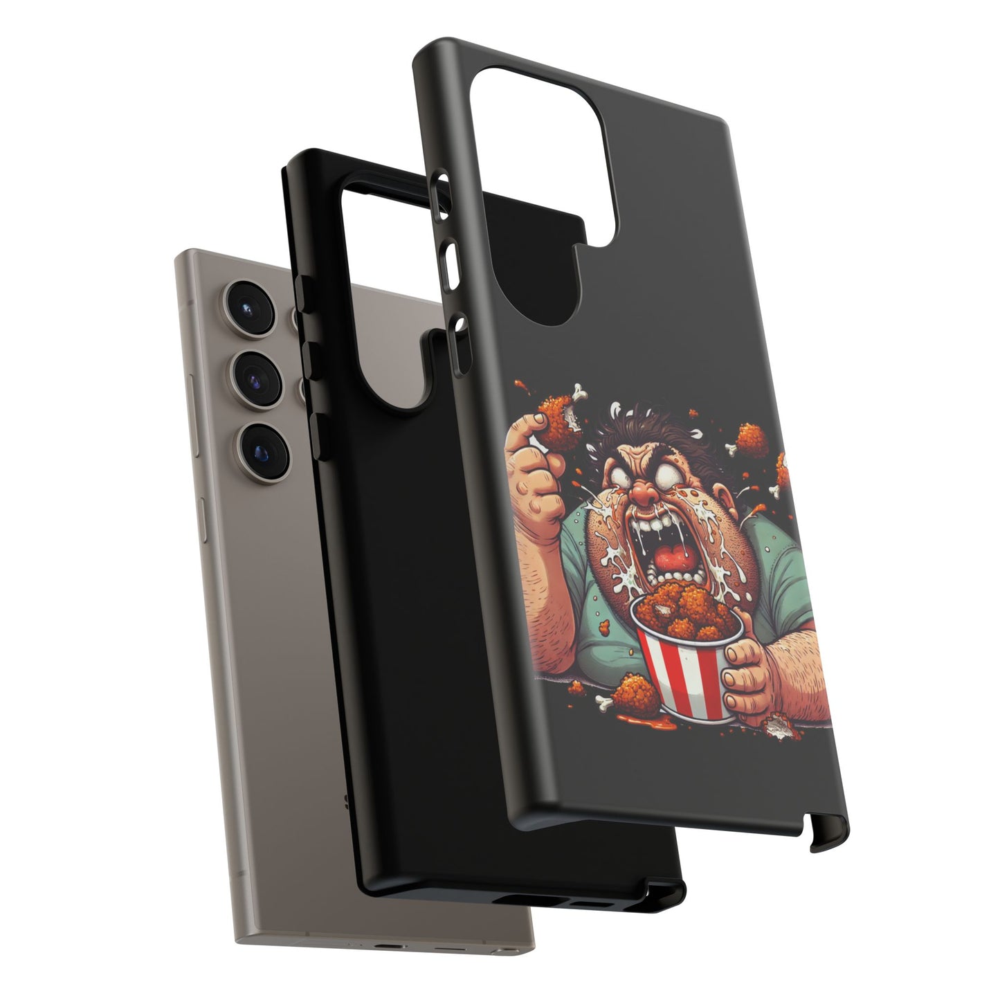 Phone Case — "Tough Cases" Chicken Wing Feast Graphic
