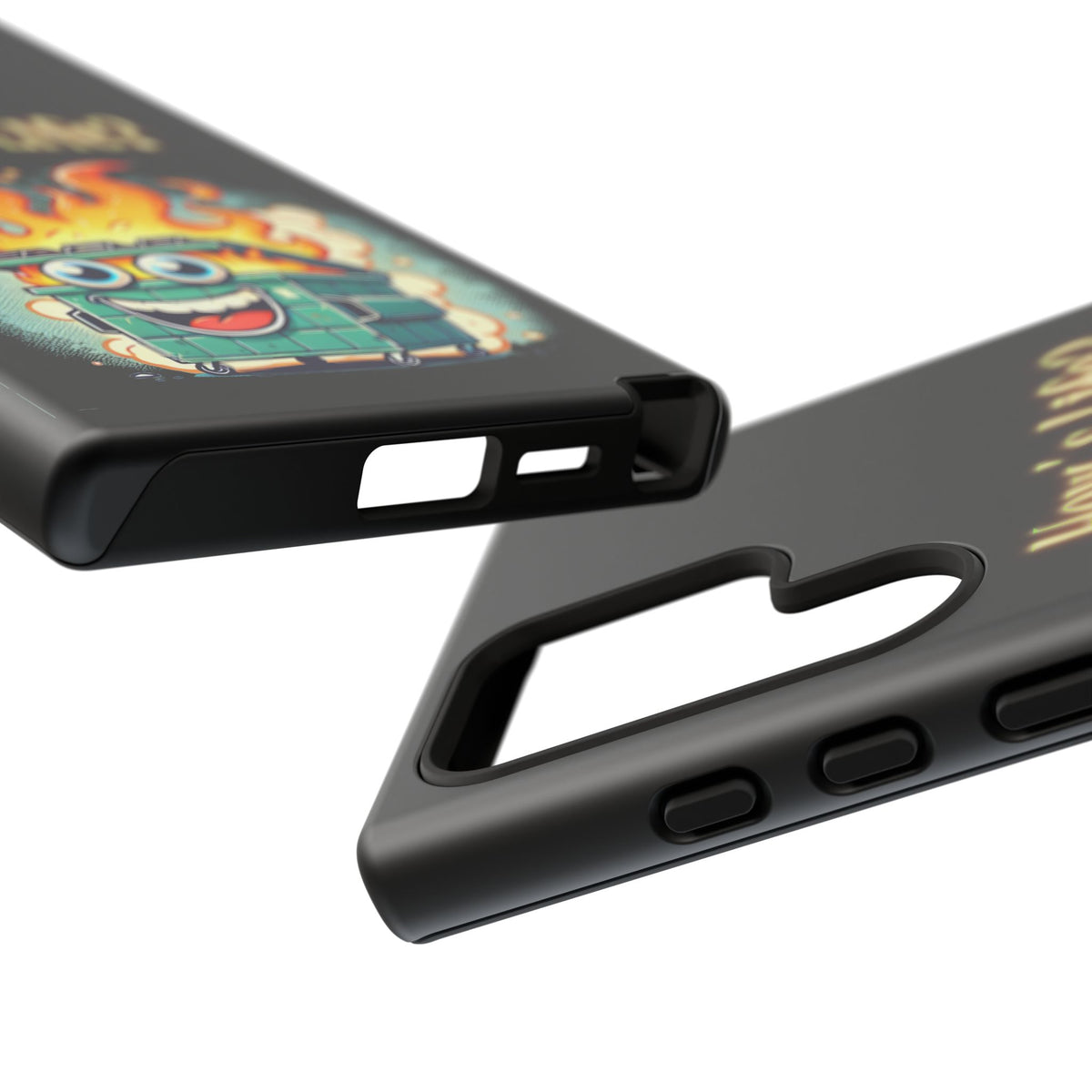 How's Life? Flaming Dumpster Phone Case