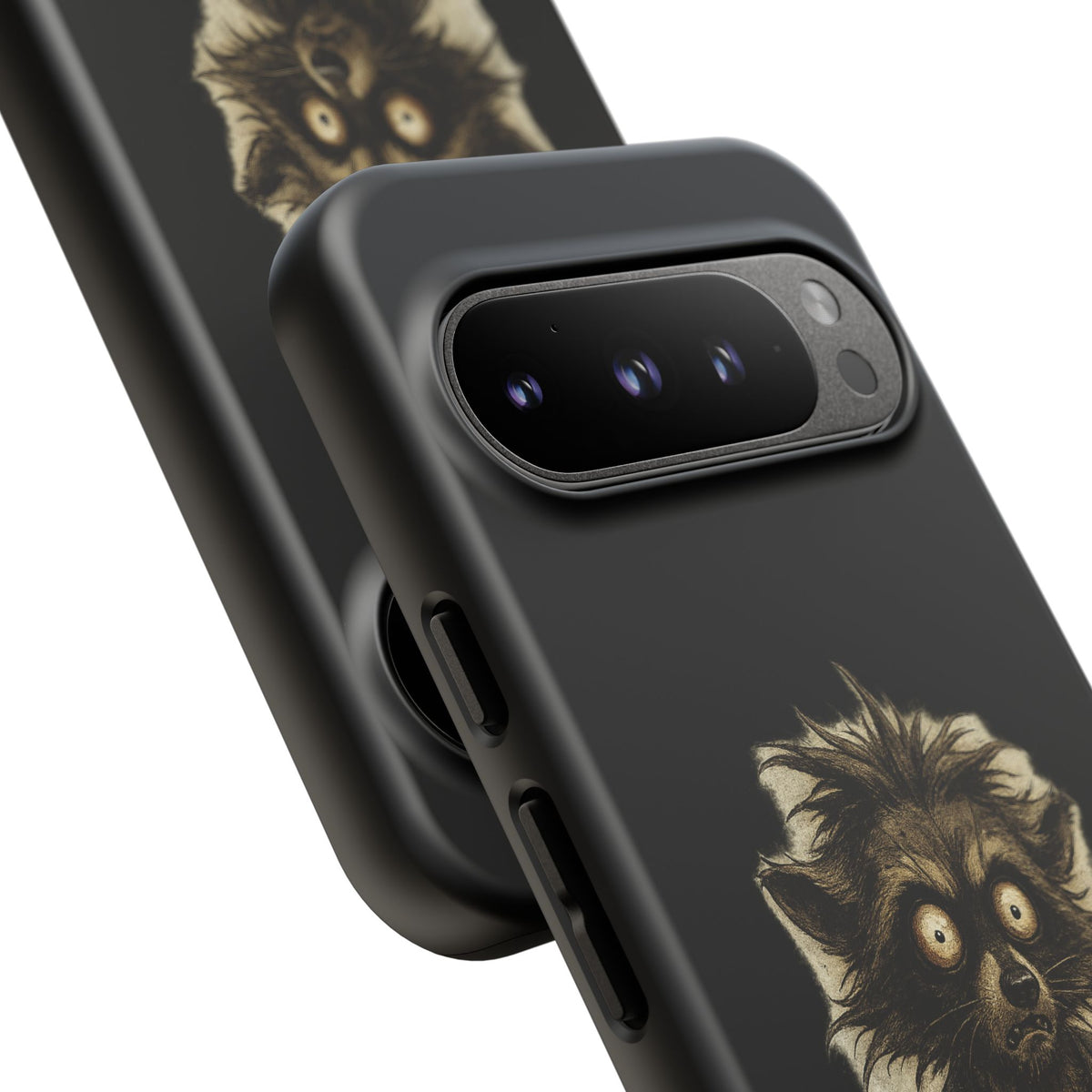 Phone Case — "Chosen by Darkness (Or Maybe Just Rabies)" Cute Creepy Lemur Design