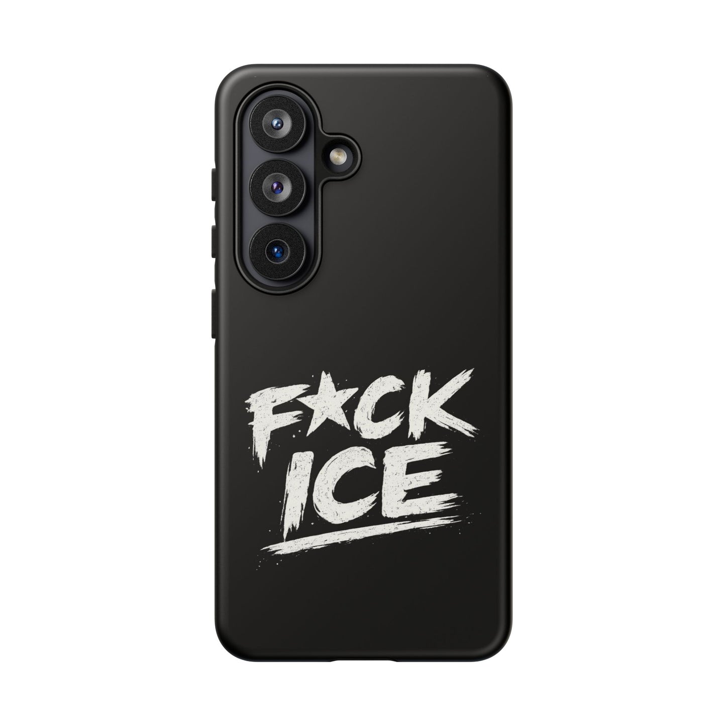 Phone Case — “F*ck Ice” Bold Protest Graphic Protective Case