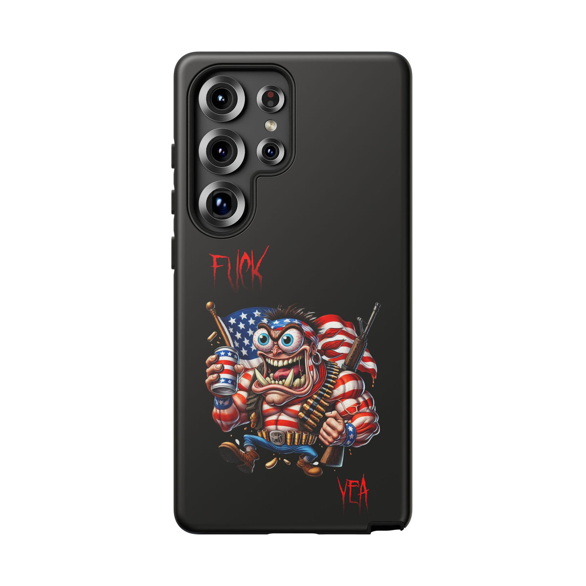 Patriotic Madman Phone Case — 'Funk Yea' USA Flag Tough Case