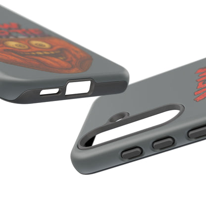 Phone Case — 'New Hairte' Funny Grinning Tongue-Out Monster Design