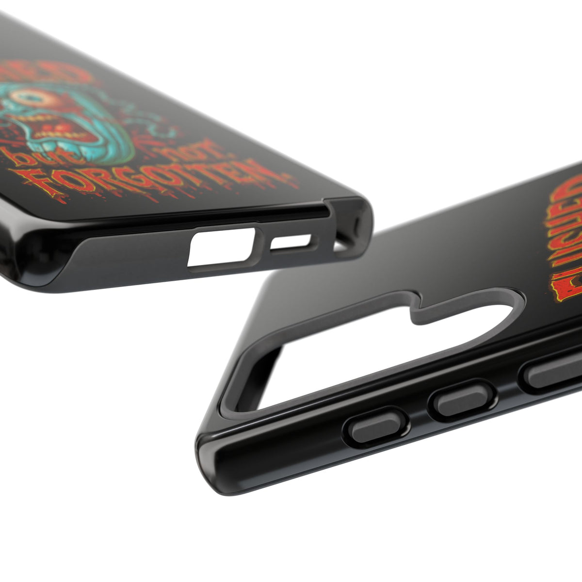 Phone Case — "Flushed But Not Forgotten" Horror Graphic iPhone Cover