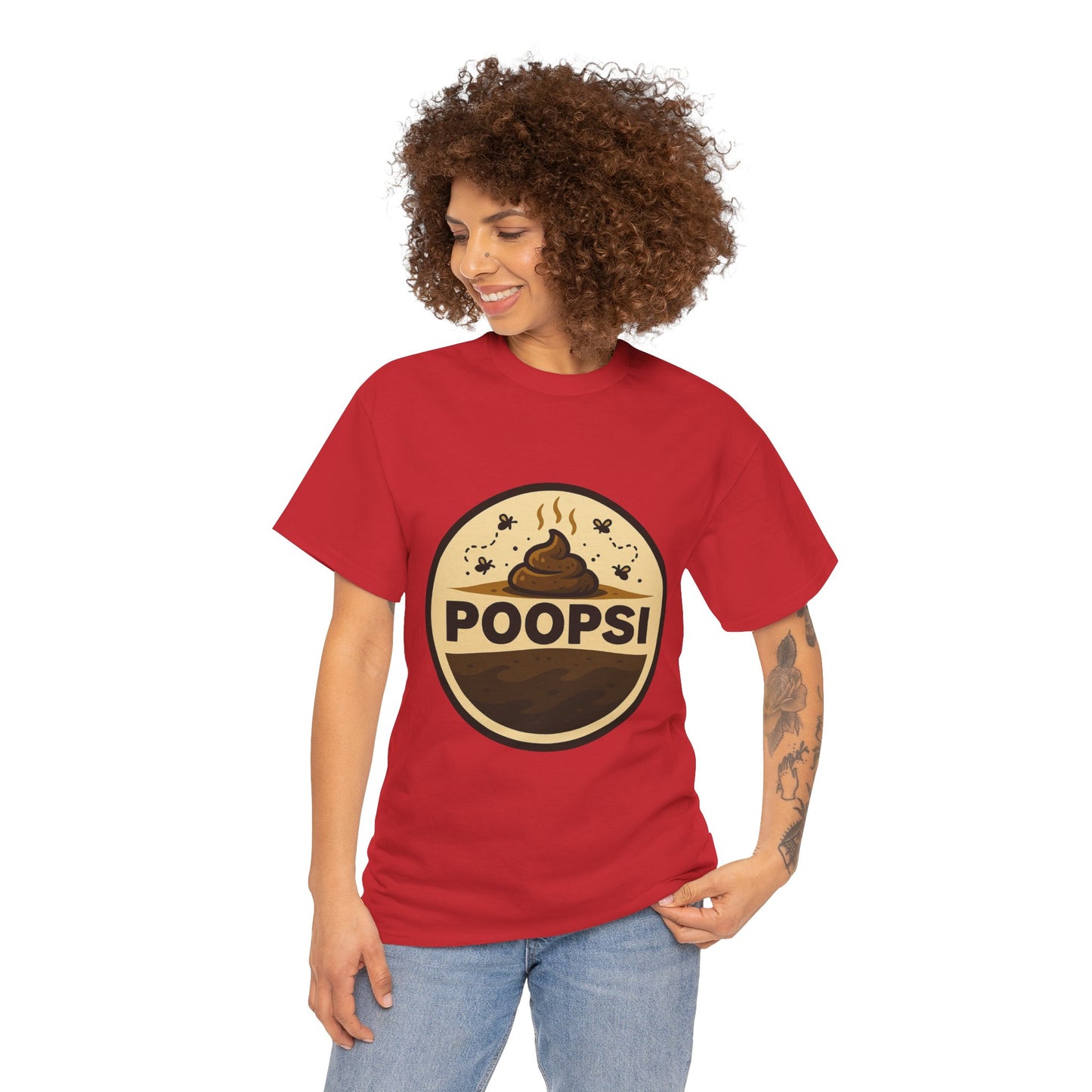 Poopsi Logo Tee | Funny Poop Graphic T-Shirt