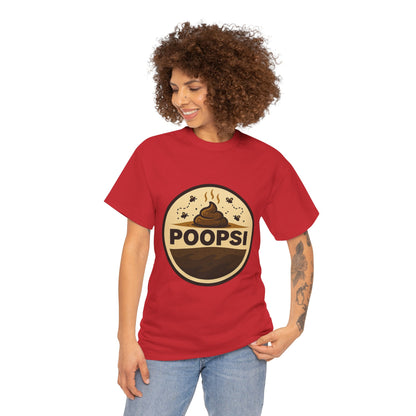 Poopsi Logo Tee | Funny Poop Graphic T-Shirt