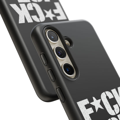Phone Case — “F*CK ICE” Bold Protest Protective Cover